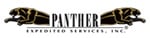 Panther Expedited Services Inc black and logo.